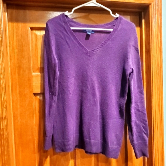 Old Navy Sweaters - Old Navy Medium light weight purple Women's Sweater, good shape
